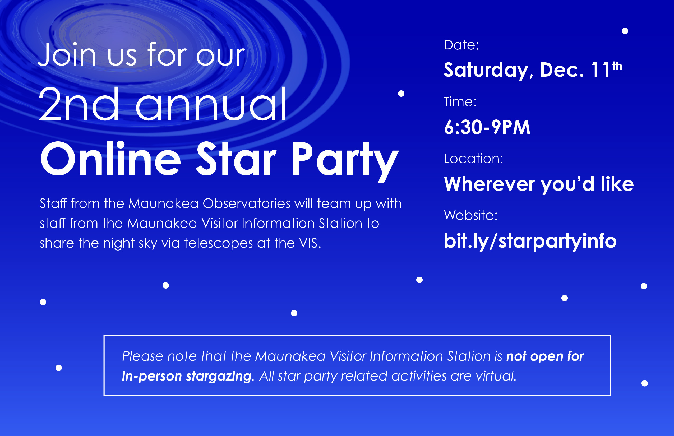 Star Party Graphic